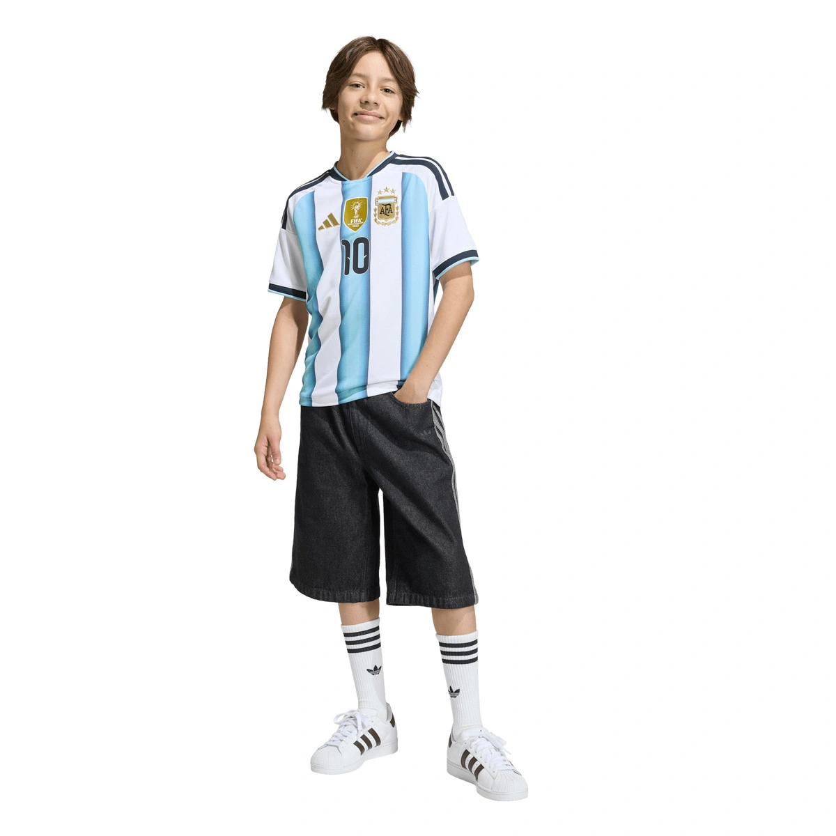 MAILLOT DOMICILE ARGENTINE MESSI 2026 ENFANT – Image 6
