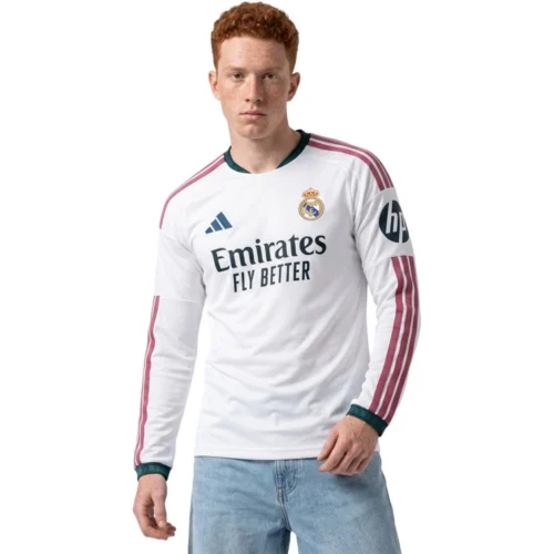 MAILLOT DOMICILE MANCHES LONGUES REAL MADRID 26-27