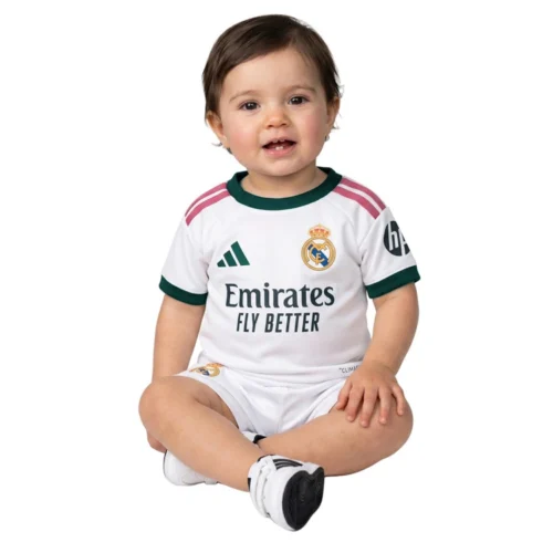 MAILLOT DOMICILE ADIDAS REAL MADRID 2026-2027 Bébé