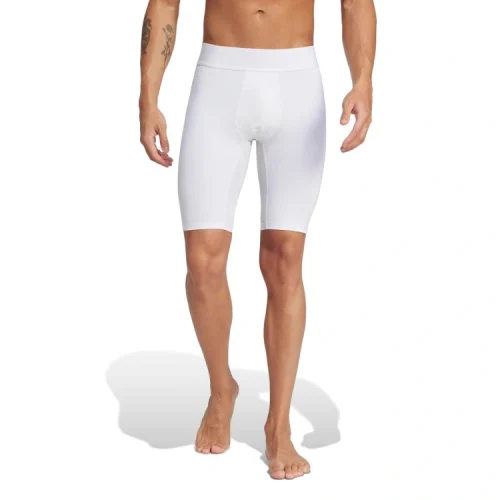COLLANT COURT ADIDAS TECHFIT BLANC