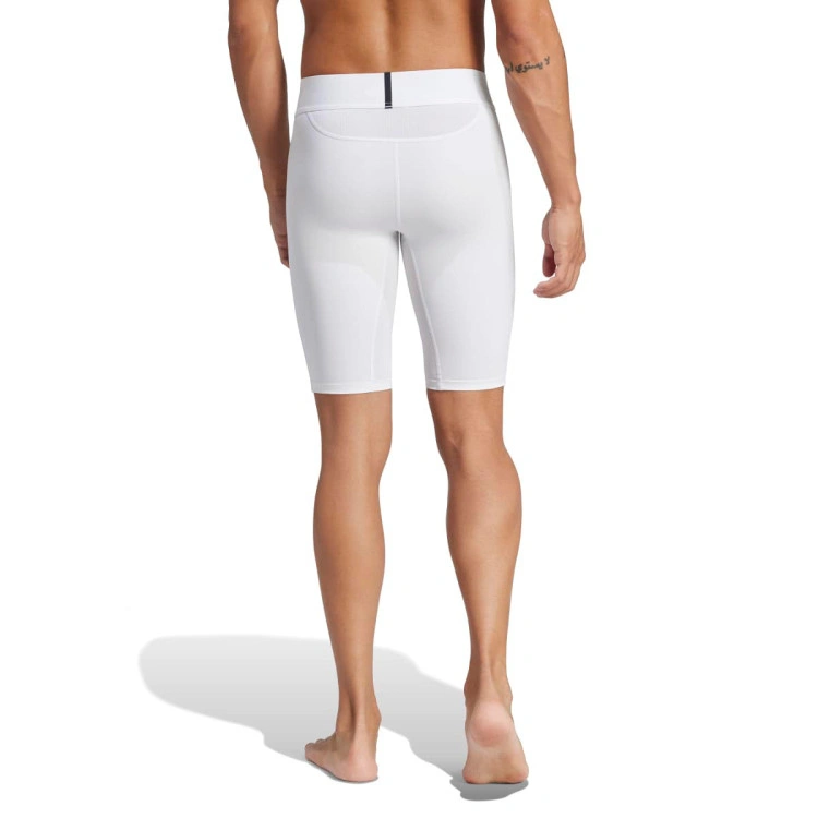 COLLANT COURT ADIDAS TECHFIT BLANC – Image 2